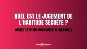 Lire la suite à propos de l’article Quel est le jugement de l’habitude secrète ?