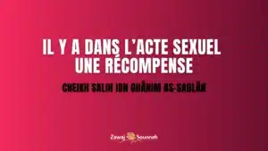 Lire la suite à propos de l’article Il y a dans l’acte sexuel une récompense