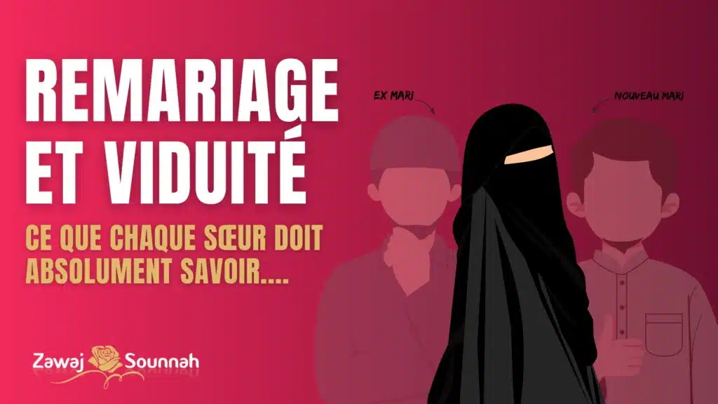 Zawaj Sounnah viduité soeur