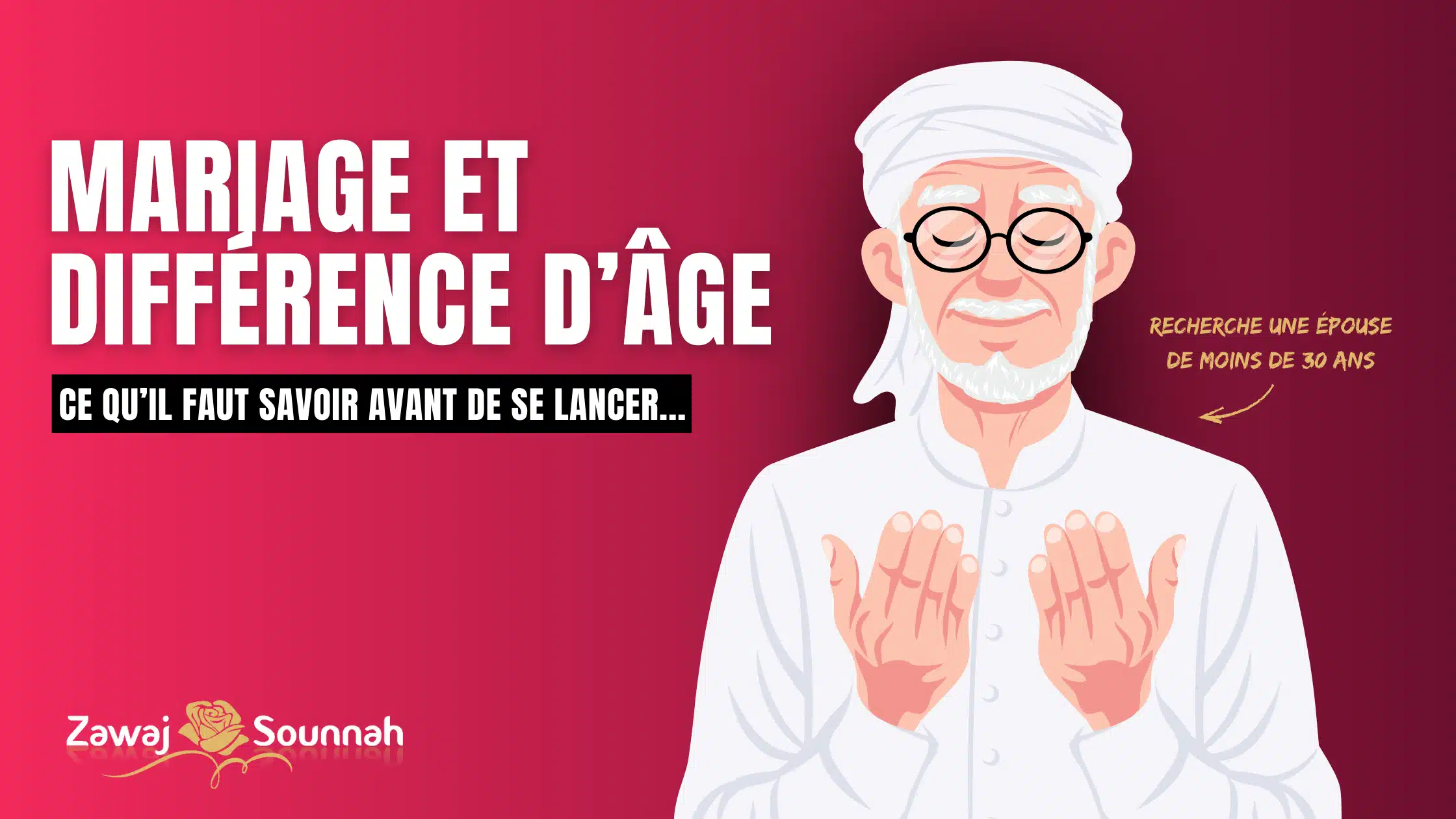 Différence d'âge mariage