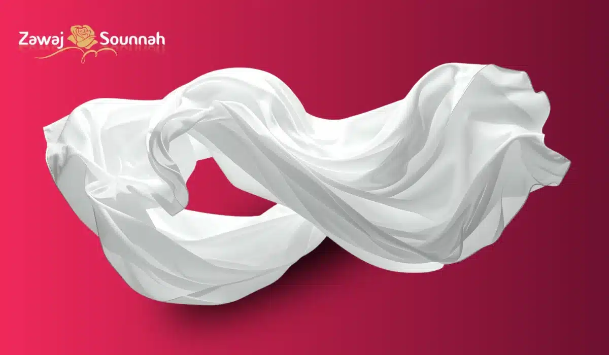 Drap blanc Zawaj Sounnah