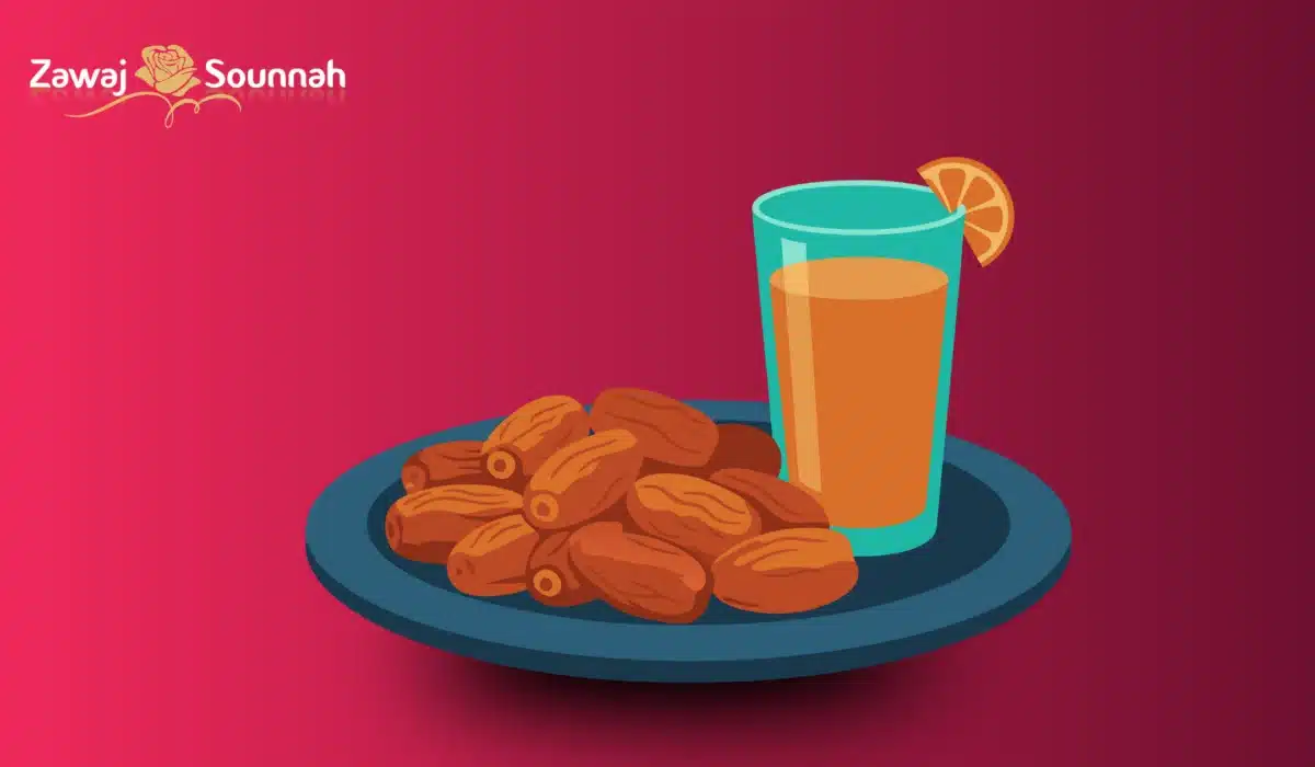 Zawaj Sounnah table Ramadan